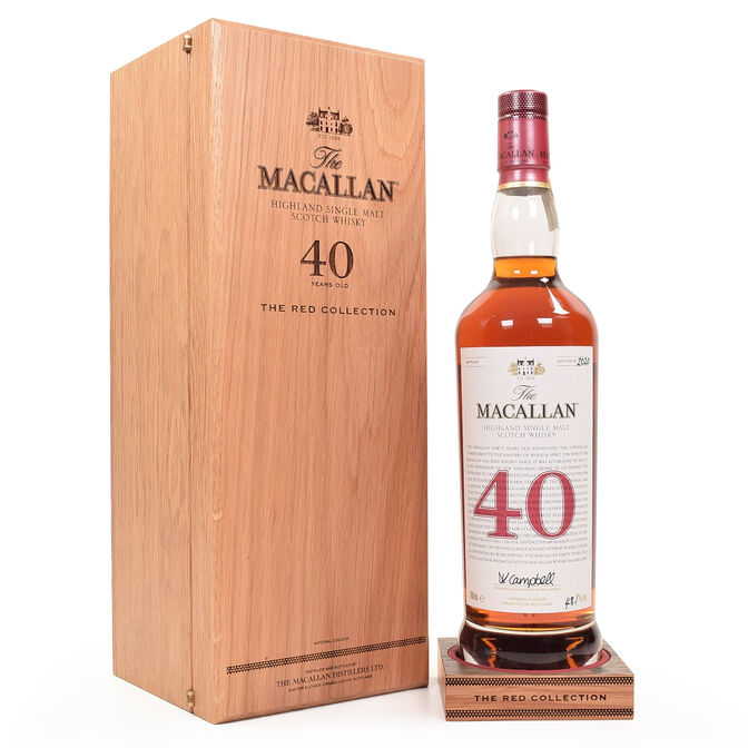 Macallan - 40 Years Old - The Red Collection