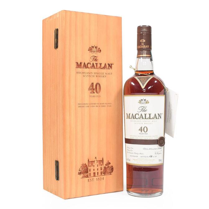 Macallan - 40 Years Old - Sherry Oak 2016 Release