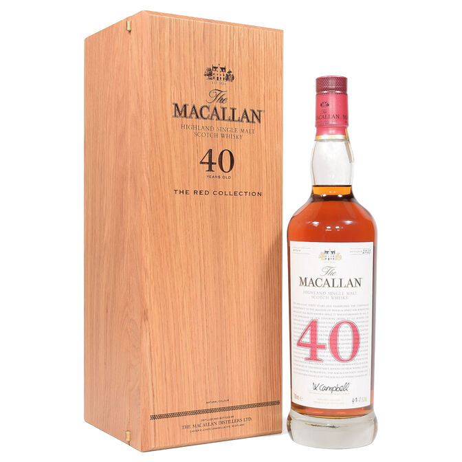 Macallan - 40 Years Old - The Red Collection